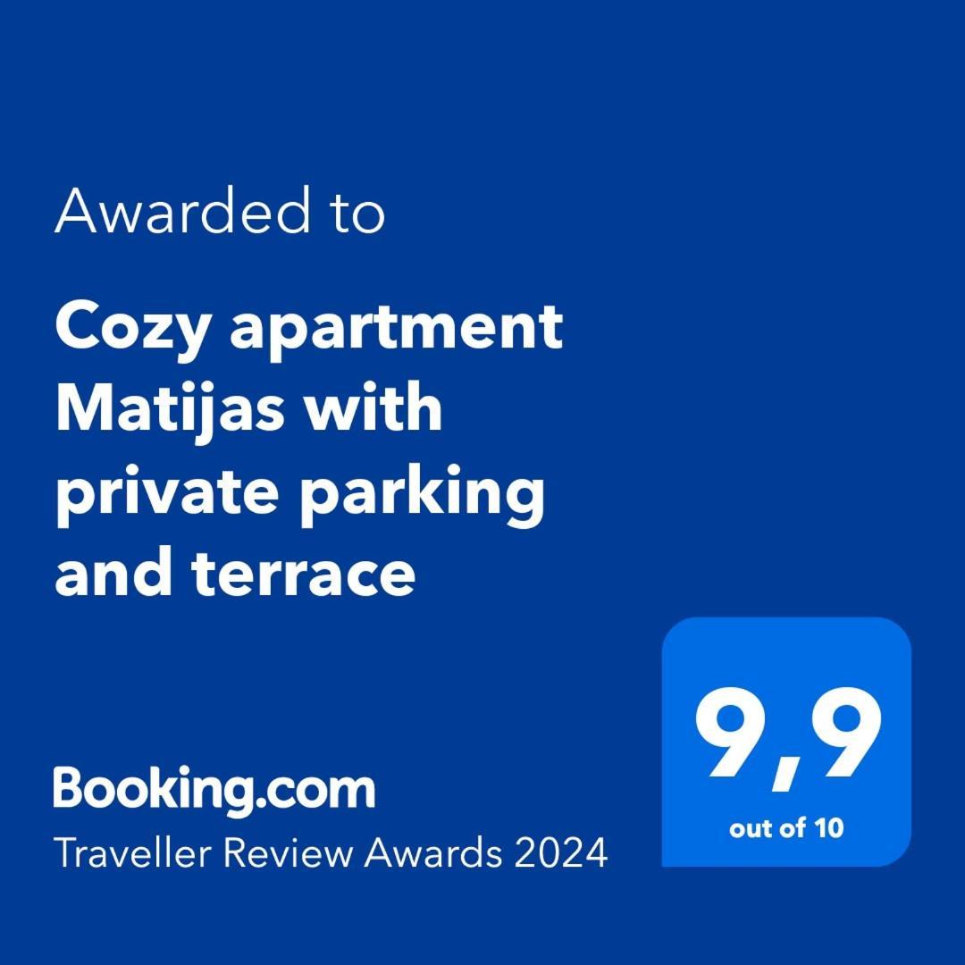 Cozy Apartment Matijas With Private Parking And Terrace Split Bagian luar foto
